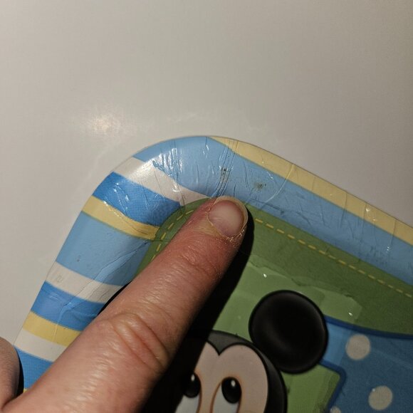 Plates Napkins Lot Disney Baby Mickey Mouse 1st Birthday Party Decor SEALED READ - Picture 8 of 11